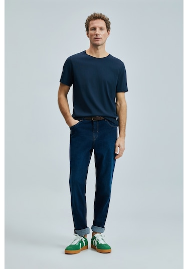 Lufian Erkek T Shirt 111020259 Lacivert Lacivert