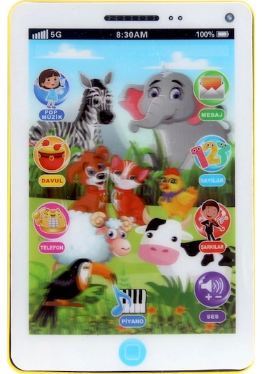 Eğlenceli Pilli Tablet