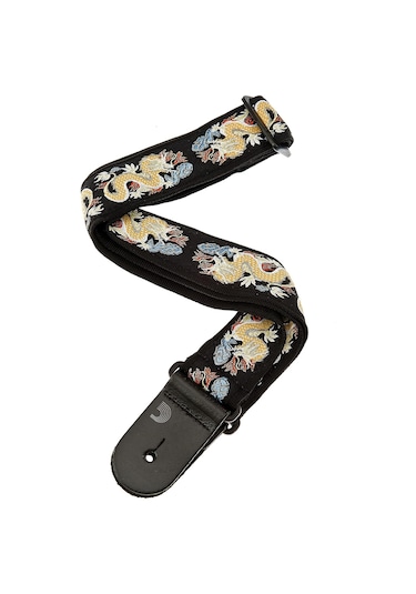 D'addario Textile Collection Gitar Askısı Dragon