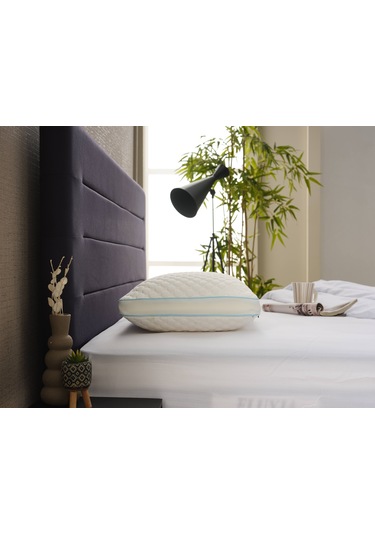 Ortopedik Tombul Visko Yastık - Yaşlanma Karşıtı Collagen Güzellik Yastığı - Kırışıklık Önleyici 1 Adet Çok Renkli