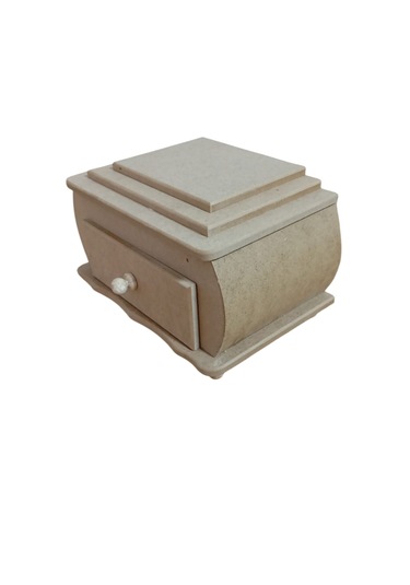 Dekoratif Mdf Çekmeceli Kutu