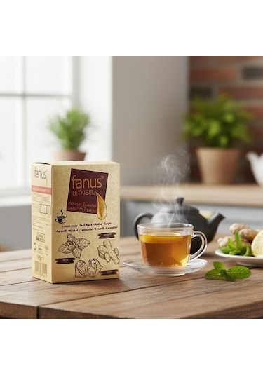 Fanus Bitkisel Nane Limon Zencefil Çayı 150 G