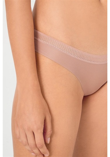 File Lastikli Lazer Kesim Bikini Külot 3'lü Paket - 3 Çok Renkli 1 Çok Renkli