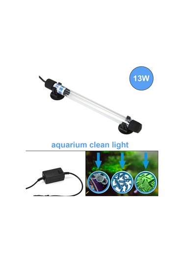 Honmex Akvaryum Uv Cilt Ve Alg Temizleyici Işığı 13w Avrupa Standartı - Temiz Ve Parlak Akvaryum İçin