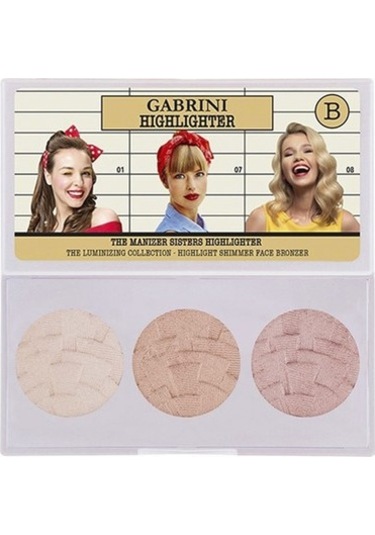 Gabrini B 3'lü Aydınlatıcı Paleti