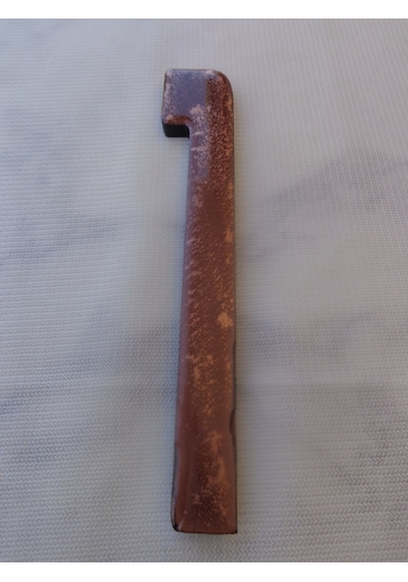 15 Cm Bakır Eskitme Kapı Daire Villa Bina Birim Numarası No:1