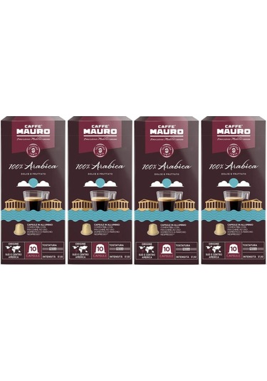Caffe Mauro 100% Arabica Nespresso Kapsül 40 Kapsul Kapsül Kahve