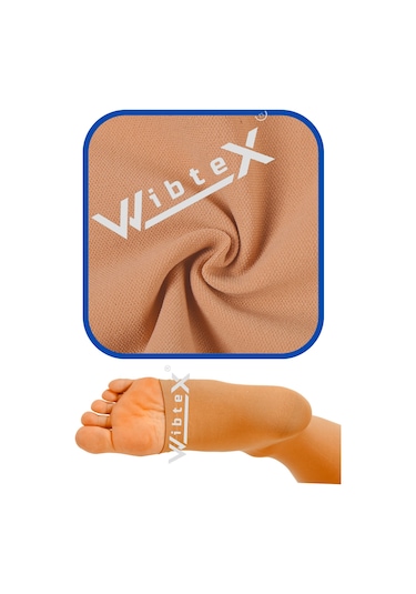 Wibtex Külotlu Varis Çorabı Açık Burun Ten Rengi