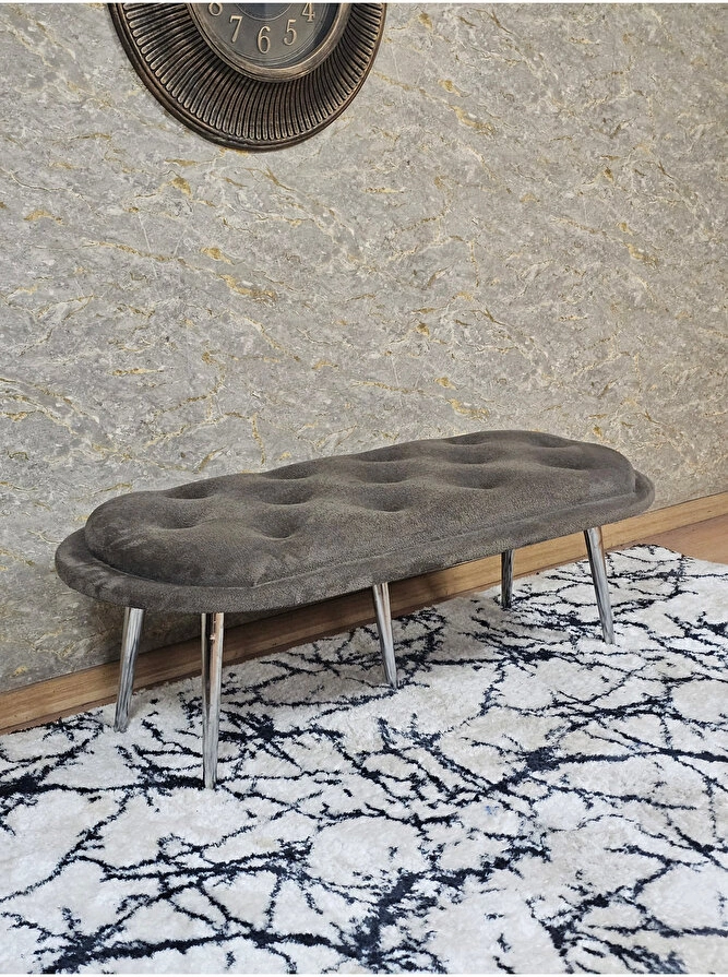 Ufo Oturak Bench - Krom Kaplama Sivriltme Ayak - Oturak - Bench - Çok Renkli