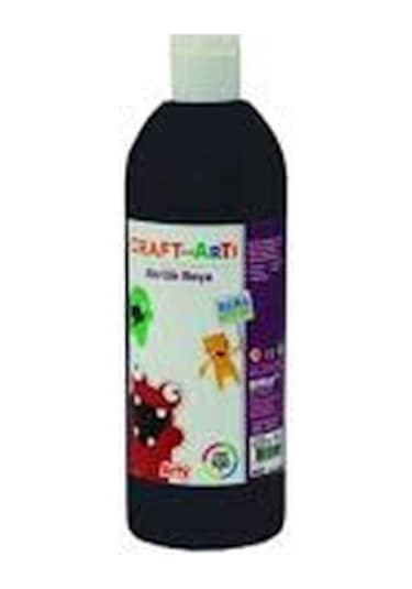 Craft And Arts Siyah Akrilik Boya 500 Ml
