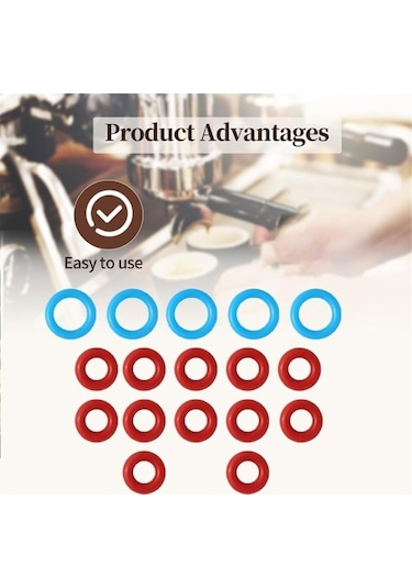 Metabagua Breville Espresso Makineleri Için Kahve O-halka Contası Bes900/920/980/990 Kahve Makinesi Conta Halkası A 5v7f41 Beyaz