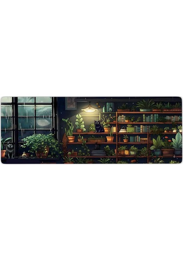 Gaming Oyuncu Xl Mouse Pad Kaydırmaz Dikişli 80 30 Cm Mousepad 42