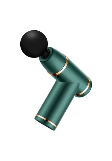 Fasya Tabancası Mını Kas Gevşeme Masajı Kadın Titreşim Masaj Tabancası Tüm Vücut Şarj Fasya Tabancası Uvzı84 Açık Yeşil