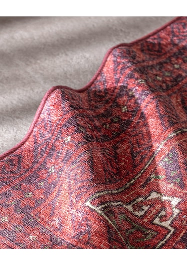 Louna Halı - Bordo - 160x230 Cm 8684427335079 Çok Renkli