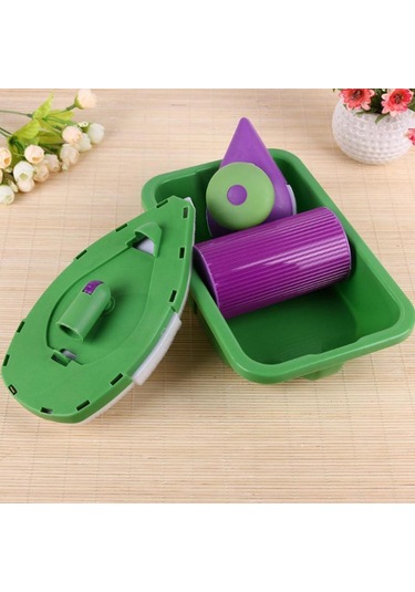 Qingmipy Profesyonel Boya Seti - Duvar Boyama Fırçası, Rulo Ve Boya Kabı İle Ev Dekorasyonu