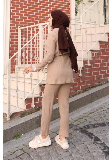 Ribana Detaylı Takım Vizon Vizon