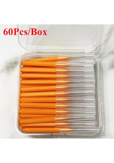 30/60/120 Adet Diş Arası Fırçalar Sağlık Diş Escova Diş Temizleyiciler Ortodonti Diş Diş Fırçası Ağız Hijyeni Aracı Whıte