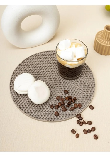 Arrıchi Sıcak Yemekler İçin Mutfak Silikon Standı 170877364 Gri