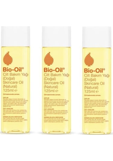 Bio-Oil Natural Cilt Bakım Yağı 3 x 125 ML