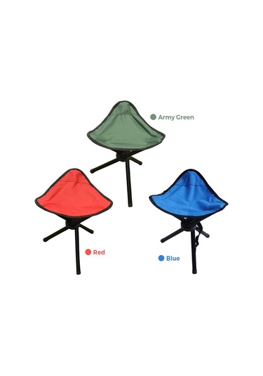 Balıkçı Taburesi Katlanabilir Tabure Mavi