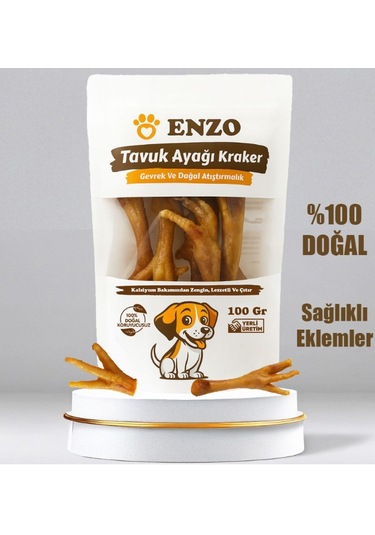 Enzo Tavuk Ayağı Kraker Avantaj Paketi 3x100 Gr.