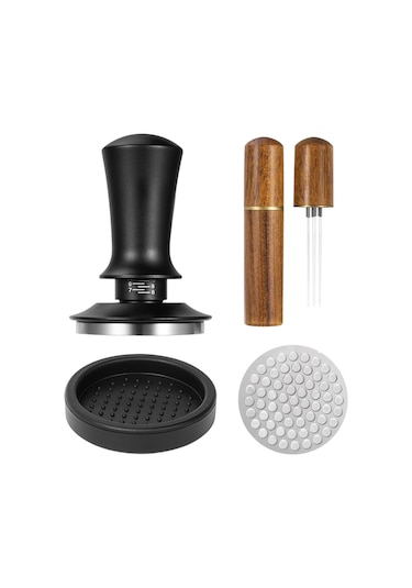 51mm Espresso Tamper Ve Karıştırıcı Seti, Espresso Kahve Tamper Diğer
