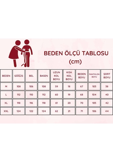 Boydan Düğmeli Gömlek Yaka Uzun Kol Kadın Pijama Takımı - Desenli Pamuklu Likralı Penye Cepli Alt Lacivert