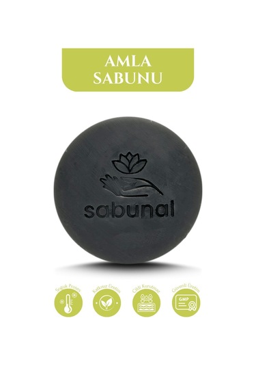 Sabunal Amla Sabunu 4 Adet - Saç ve Sakal Bakımına Uygun Doğal Sabun