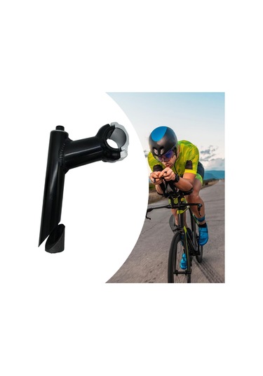 Suntek Dağ Bisikleti Quill Gövde 25.4 Mm Alüminyum Alaşımlı Siyah