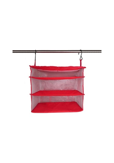 Pazly Taşınabilir Suntek Seyahat Raf Kırmızı Kırmızı Çantası Asılı Nm Diğer