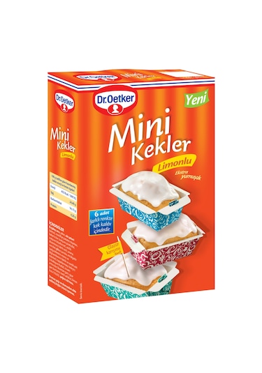 Dr.Oetker Mini Kekler Limonlu 299 G