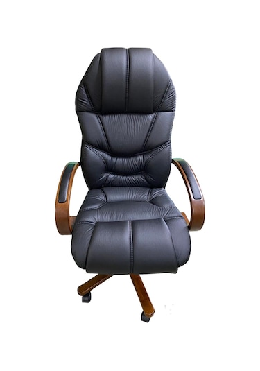 Ahşap Ofis Koltuğu Müdür Koltuğu Yönetici Koltuğu Makam Koltuğu