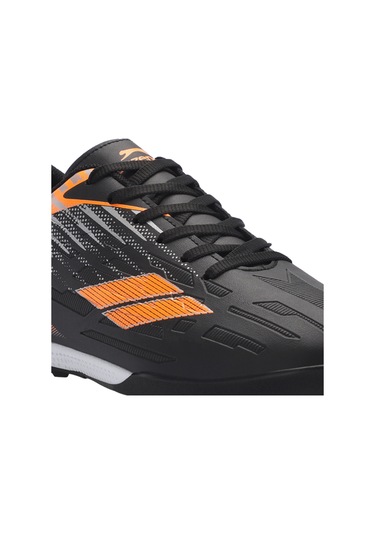 Slazenger CAMBLY HS Erkek Çocuk Halı Saha Siyah / Turuncu Futbol Ayakkabısı