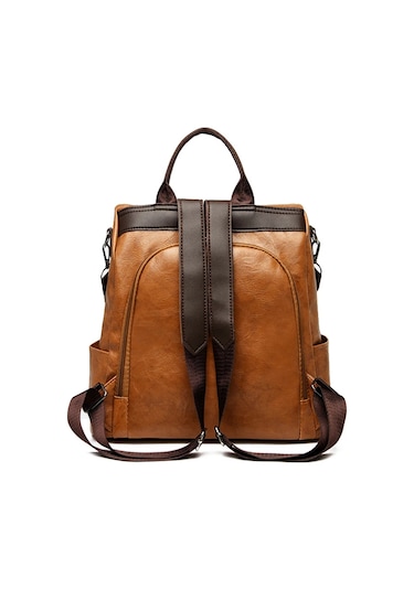 Moda Hırsızlık Önleyici Kadın Sırt Çantası Yüksek Kaliteli Siyah