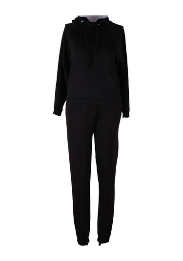 Trender Siyah Kadın Alt-üst Takım 6499 Siyah