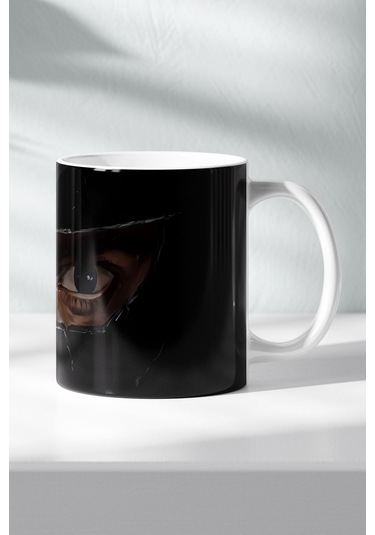 Şövalye Ve Prenses, Kalp Muhafızı, Dark Knight, Fantasy Hikaye Kupa Bardak Siyah