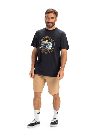 Quiksilver Ev Three Seas Ss Lacivert Erkek Kısa Kol Gömlek Lacivert