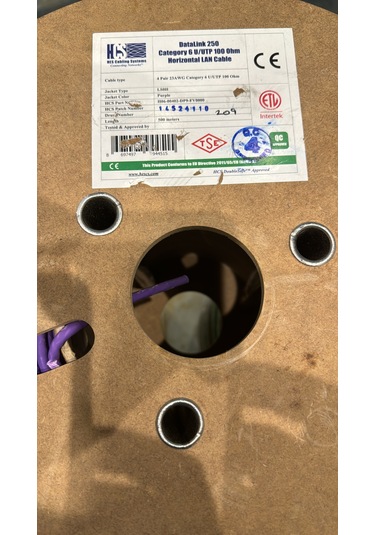 Hcs Cat 6 Halogen Free U/utp Lsoh 500m Makara 23awg Mor