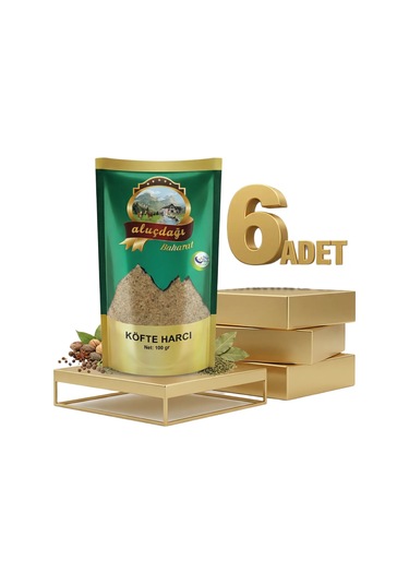 Aluçdağı Izgara Köfte Harcı 6x100 Gr