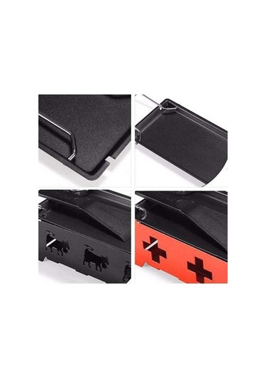 Ulzyvf Yapışmaz Spatula Seti Siyah, Raclette İçin Es Siyah Mükemmel Ambition Siyah