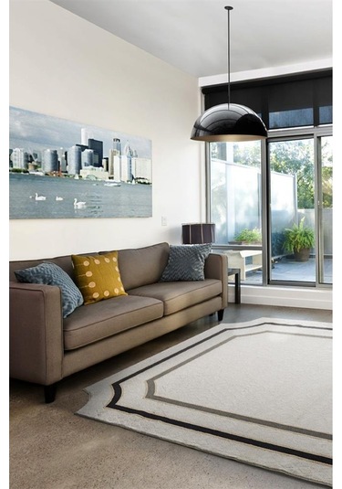 Bahariye Halı Deep 116x190 6089 Bej Siyah