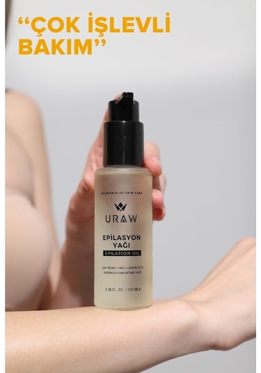 Uraw Tüy Azaltıcı Epilasyon Yağı 100 ML