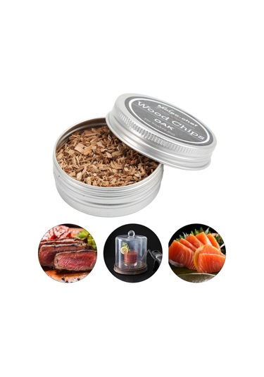 Tenfowee 8 Aromalı Doğal Meşe Külleri Seti - Kokteyller, Yemekler İçin Fümle Aroma Katkısı - Mutfak Ve Bar Malzemesi