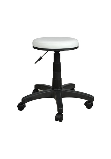 Bürocci Plastik Ayaklı Tabure-Beyaz-2999G0109