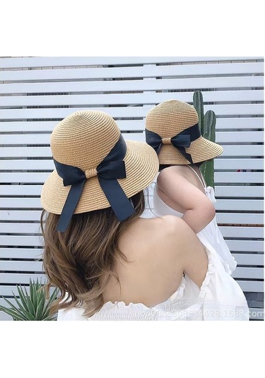 Snapbuy Kadın Hasır Şapka, Kore Tarzı, Sade Ve Uyumlu, Güneş Korumalı, Katlanabilir Balıkçı Şapka Kahve