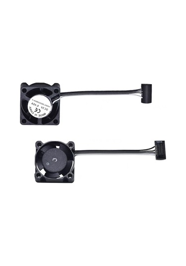 Jeemson Bambu P1p/p1s Uyumlu 5v Pwm Sıcaklık Kontrollü 25x25x10mm Çift Topaklı Rulmanlı Isı Ucu Soğutma Fanı