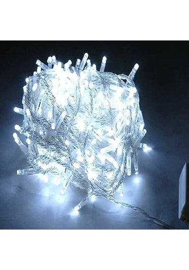 Vıp Kalite 50 Metre Beyaz Led Işık Beyaz İp Led Işık Modlu 220v Beyaz Yılbaşı Ağacı Işığı Noel Işığı Gün Işığı