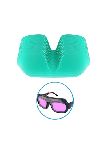 Homyl 10x Pc Solar Kaynak Kaskı İç Tek-parça-gözlük