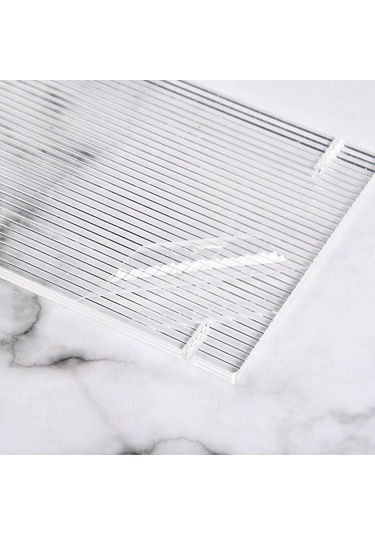 Suntek Duvar Rafı Akrilik Dekoratif Yüzen Raf Oturma Odası Temizlemek