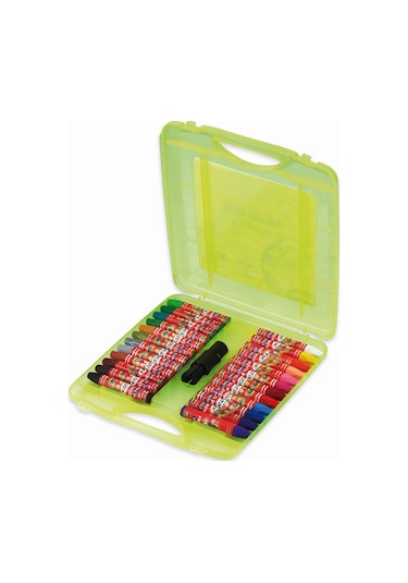 Fatih Plastik Çantalı Pastel Boya 24 Renk King Size